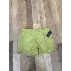 VRST Everyday Shorts Mens 2XL Green Elastic Waist Lightweight Athletic Lined